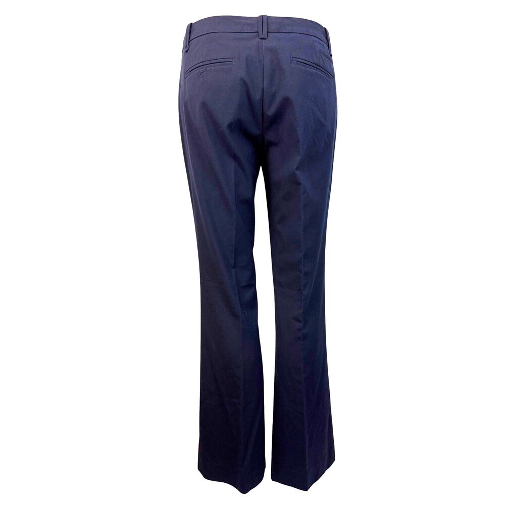 Gap Hip Slung Stretch Navy Casual Dress Pants Slim Everyday Classic Trouser Cut - Picture 3 of 16